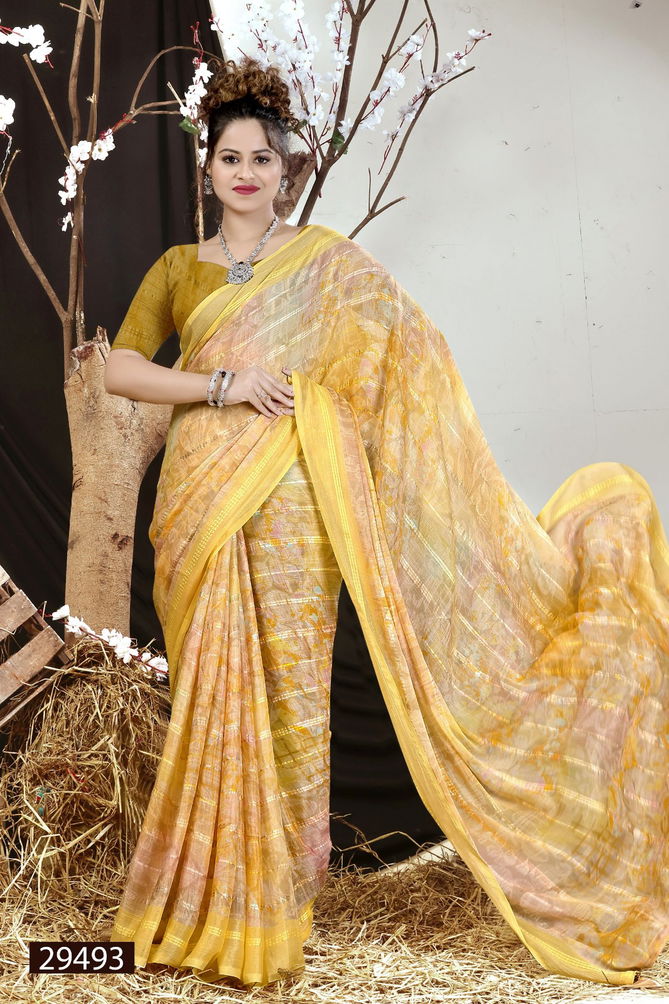 Isckon Vol 4 By Vallabhi Georgette Daily Wear Sarees Suppliers In India
